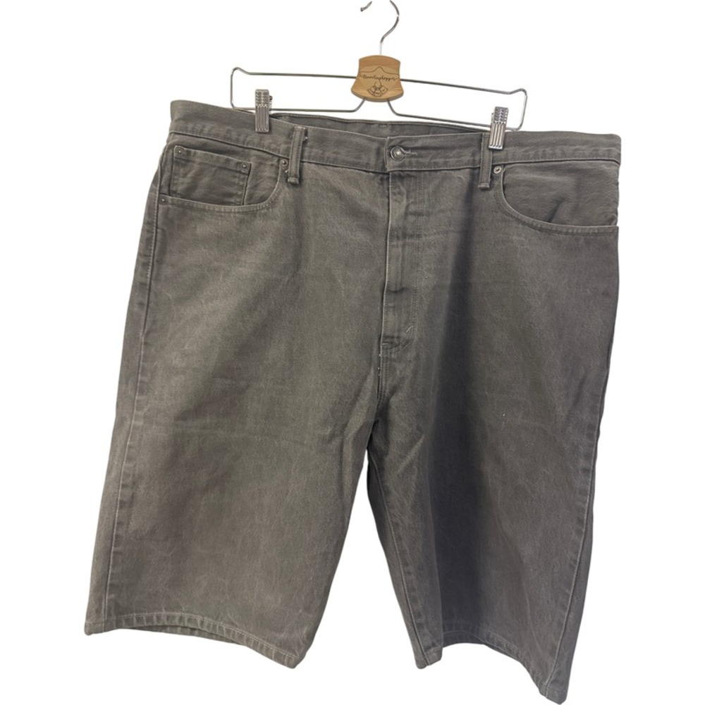 Y2K Style Levi's 569 Shorts Size 42 Men's Gray Denim